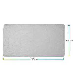 Housse de protection pour moto, gris, 230x130 cm, imperméable, pour l'extérieur, pour scooters et vélos - Product Image 2
