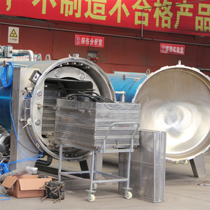 Hoàn Toàn Tự Động Nước Ngâm Nồi Hấp Mới Được Sử Dụng Điều Kiện Cho Thịt Thực Phẩm Đóng Hộp Khử Trùng Với Hơi Nước Giá Từ Trung Quốc Bán - Product Image 4