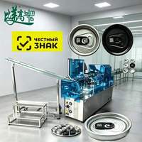 Machine de marquage laser à fibre pour la production de bouchons à ouverture facile en aluminium avec GS1 DataMatrix conforme aux normes Chestny Znak ASL BELGISI