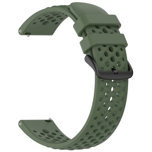 Correa Deportiva Transpirable de Silicona Suave de 22 mm de Ajuste Rápido para Relojes Amazfit Active Max/Watch GT Runner2/<span class=keywords><strong>OPPO</strong></span> Watch X3 - Product Image 5
