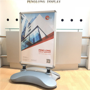 Wayfinding dấu hiệu một bảng dấu hiệu vỉa hè hiển thị nước cơ sở hai mặt hiển thị áp phích 24x36'' - Product Image 5