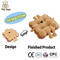 Coussin de siège en peluche personnalisé en forme de phoque et de pain, jouet en peluche doux, OEM ODM pour enfants et décoration intérieure