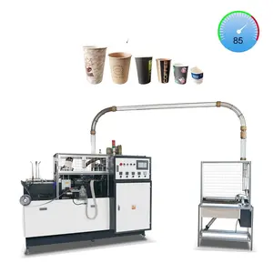 Factory Direct Newest Paper Cup Making Machine Low Price In Pakistan 65-85 Pcs/Min Paper Coffee Cup Production Machine