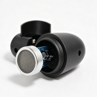 Microphone à condensateur cardioïde 25 mm pour batterie et grosse caisse avec support, professionnel pour diffusion en direct et enregistrement vocal, 48V