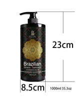 Traitement capillaire à la kératine K18 Molecular Luxliss Premium pour la récupération des cheveux abîmés