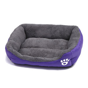 Großhandel Luxus wasserdichtes ultra weiches Haustier Hunde bett Rechteck Haustier bett Wasch bares Hunde bett - Product Image 2