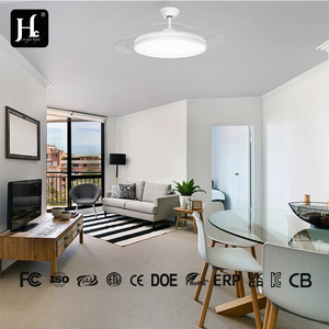 Ventilateur de plafond intelligent à économie d'énergie, ventilateur de plafond de luxe ultra large de 42 pouces, ventilateur de plafond pour pavillon intérieur - Product Image 3