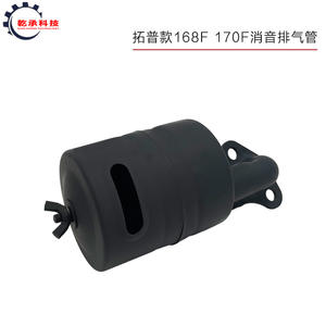 Pièces de moteur diesel refroidi par air Top Model 168F170F, pompe à eau, pièces de puissance, conversion essence-diesel, silencieux d'échappement, pièces de moteur - Product Image 4