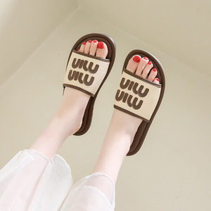 Sandali di Lusso Firmati <span class=keywords><strong>H</strong></span>, Scarpe Personalizzate per Donne e Ragazze, <span class=keywords><strong>Ciabatte</strong></span> da Spiaggia con Piattaforma GG - Product Image 4