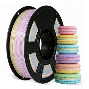 PLA+<b>Rainbow</b> Color Filament 1.75mm for 3D Printer High-Speed Printing 1KG - Product Image 5