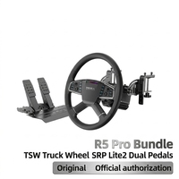 Ensemble complet MOZA R5 Pro Direct Drive amélioré avec encodeur magnétique 21 bits NexGen Force 5.0 ES Lite, volant TSW et pédales SRP Lite2