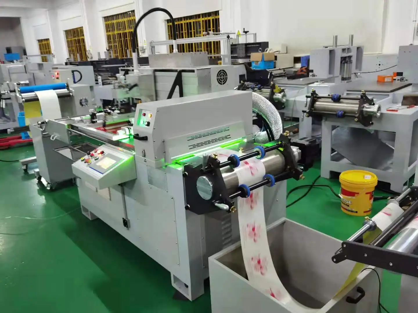 SY-II-5080 Semi-automatic servo screen printing machine