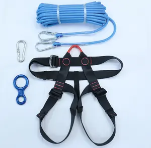 Высококачественная альпинистская статическая веревка нейлоновая веревка 10,5 мм высокогорная аварийно-спасательная веревка