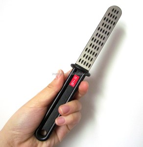 Xách Tay Nhật Bản Whetstone Dao Mài Thép Scissor Sharpener Với Tay Cầm Màu Đen - Product Image 5