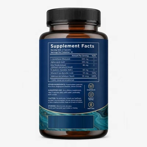 L-Glutathiona, acide aminé végétalien de marque privée OEM ODM, renforce l'immunité, lisse la peau du chardon-Marie pour la fermeture du foie pour adultes - Product Image 2