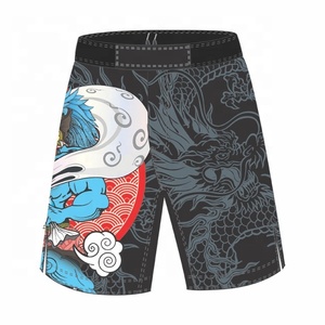 De MMA de boxeo deportes mono transpirable suelta pantalones puño pantalones-correr-lucha corta - Product Image 2
