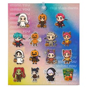 หัวเข็มขัดรองเท้าอะคริลิคสำหรับตกแต่งรองเท้าแนวฮาโลวีนแนวสยองขวัญนักล่าปีศาจอะนิเมะ - Product Image 2