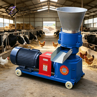 Machine à granulés d'aliments avec accouplement à matrice plate 220V 380V et pièces détachées pour machine à granulés d'aliments pour élevages avicoles