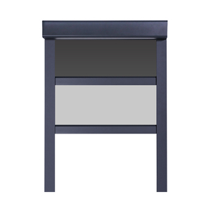 Hiện đại tùy chỉnh hai lớp vải Con lăn Windproof ngoài trời Shades thông minh che nắng Zip theo dõi màn hình đối với trang chủ - Product Image 6