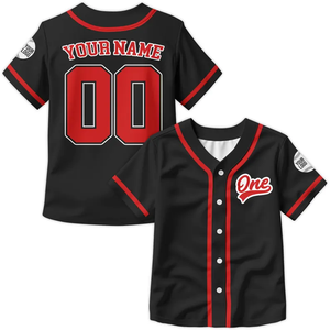 Maillot de baseball personnalisé pour les jeunes enfants, maillot de baseball personnalisé pour le <span class=keywords><strong>rookie</strong></span> de l'année, maillot de baseball pour l'anniversaire - Product Image 1