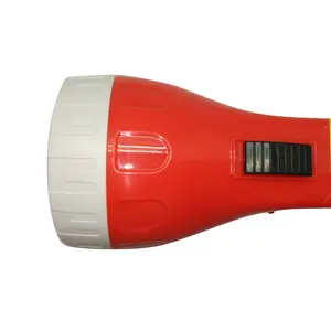 BN-186便携式廉价塑料太阳能充电发光二极管手电筒家用手电筒
