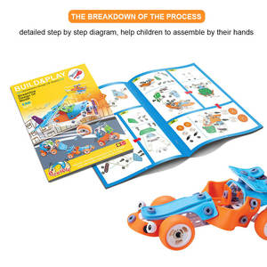 Juego de Construcción 5 en 1 de 132 Piezas, Juguetes Educativos STEAM, Modelo de Ingeniería, Kit de Construcción Creativa para Niños - Product Image 2