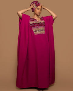Robe Caftan <span class=keywords><strong>Boubou</strong></span> Musulmane Traditionnelle Imprimée pour <span class=keywords><strong>Femme</strong></span> Africaine - Product Image 4