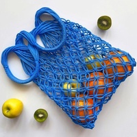 Bolsas de macramé con cordón de red hechas a mano, bolsos de cuerda personalizados, diseño de bolsa de compras de playa de verano para mujer