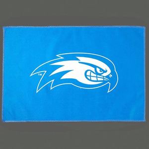 ผ้าเช็ดตัวไมโครไฟเบอร์ถักแบบวาร์ปนิตติ้ง ความหนาแน่น 250GSM พิมพ์ลายเต็มผืน รูปทรงสี่เหลี่ยม สำหรับงานประกอบและงานแข่งขัน - Product Image 3