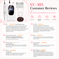 Vantrend Beauty OEM Private Label 4000mAh Lime à ongles professionnelle rechargeable sans fil électrique