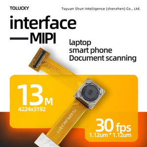 โมดูลกล้อง MIPI 4K 2K MIPI เลนส์ AF IMX258เซ็นเซอร์ภาพสี CMOS 13MP สำหรับสแกนเอกสาร - Product Image 4