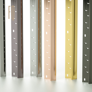 Bande de transition en métal de haute qualité, en alliage d'aluminium moderne, anodisé, antidérapant, <span class=keywords><strong>large</strong></span>, pour <span class=keywords><strong>seuil</strong></span> de porte, garniture de sol, usage hôtelier - Product Image 4