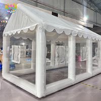 Tente gonflable de fête en PVC de haute qualité, imperméable, imprimée UV, structure de tente d'événement en plein air
