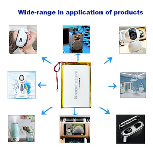 고속 C-레이트 전력 충전식 LN606090 4000mAh 3C 3.7 볼트 리튬 폴리머 배터리 - Product Image 4