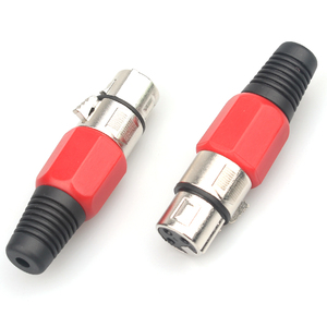 Conector <span class=keywords><strong>XLR</strong></span> Hembra de 3, 4 y 5 Pines, <span class=keywords><strong>Mini</strong></span>, Especial, para Micrófono, Certificado CE, 300V 30A, JINDA JD0955 - Product Image 2