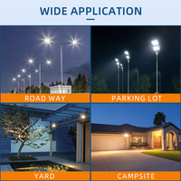 Reflector LED para Exteriores Minglight de 75-100W-150W AC, Lámpara de Calle con Potencia Ajustable, para Estacionamientos, IP66, Carcasa de Aluminio Fundido a Presión