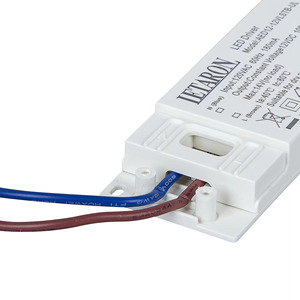 ספק כוח LED דק במיוחד LETARON בעל יציאה יחידה <span class=keywords><strong>24V</strong></span> DC 500mA IP20 עמיד למים 120VAC 60Hz - Product Image 3