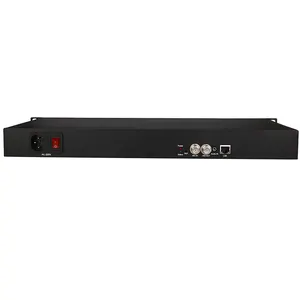 1U Pasang Rak Tunggal H.265 RTMP Rttsp ONVIF HD/SD/3G SDI Ke IP Streaming Video Encoder