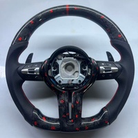 Volant sport en fibre de carbone forgée pour BMW F10 M5 F20 F30 M3 F80 M4 F82 M2 F87 F90 F11 F13 X5 F15 M6 E92 E93 E91 E90