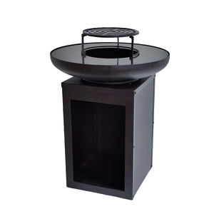 Fourneau à bois pour jardin, robuste, de qualité industrielle, noir, pour les fêtes de famille - Product Image 3