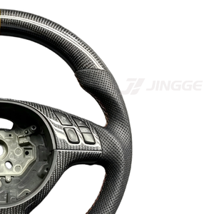 Ventes directes d'usine, volant en cuir et fibre de carbone M Performance pour <span class=keywords><strong>BMW</strong></span> Série 3, Série 5, E46, M3, M6, E61, E62, E63, E64 - Product Image 6