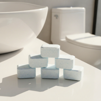 Nettoyant et désodorisant écologique pour cuvettes de toilettes à base d'enzymes, jetable, pour la maison