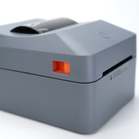 Printer Label Thermal Nirkabel Kompatibel Android/iPhone 104mm dengan Resolusi 203dpi Koneksi Ganda USB & Bluetooth