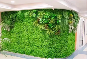 Fournitures de <span class=keywords><strong>jardin</strong></span>, plantes verticales, panneau en plastique, haie de Milan, buis, herbe artificielle verte, mur - Product Image 6