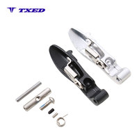 Levier de déverrouillage rapide pour vélo, poignée pliable en alliage d'aluminium, verrouillage rapide, réglable, durable, composant universel pour vélo