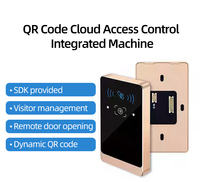 Jingxin IPX7 a prueba de agua SDK disponible compatible con uso fuera de línea código QR/tarjeta IC/tarjeta de CPU pantalla OLED para control de acceso