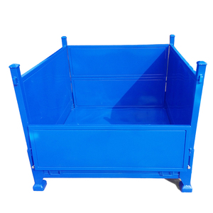 Factory wholesale high quality Steel Pallet warehouse logistics turnover box Steel Pallet Box