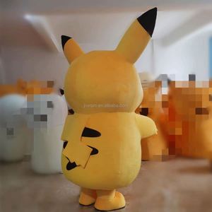 <span class=keywords><strong>Disfraz</strong></span> Inflable de <span class=keywords><strong>Pikachu</strong></span> Unisex para Adultos, Vestido de Camiseta con Estampado de Seda, Diseño Personalizado, Temática Navideña, en Oferta - Product Image 5