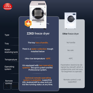 Lyophilisateur compact pour fruits, lyophilisateur industriel, petit lyophilisateur, machine de séchage par congélation sous vide, usage domestique - Product Image 4