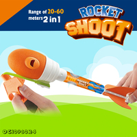 Vente en gros de mousse amusante pour lance-roquettes, catapulte en plastique, avion planeur pour enfants, jeu en plein air